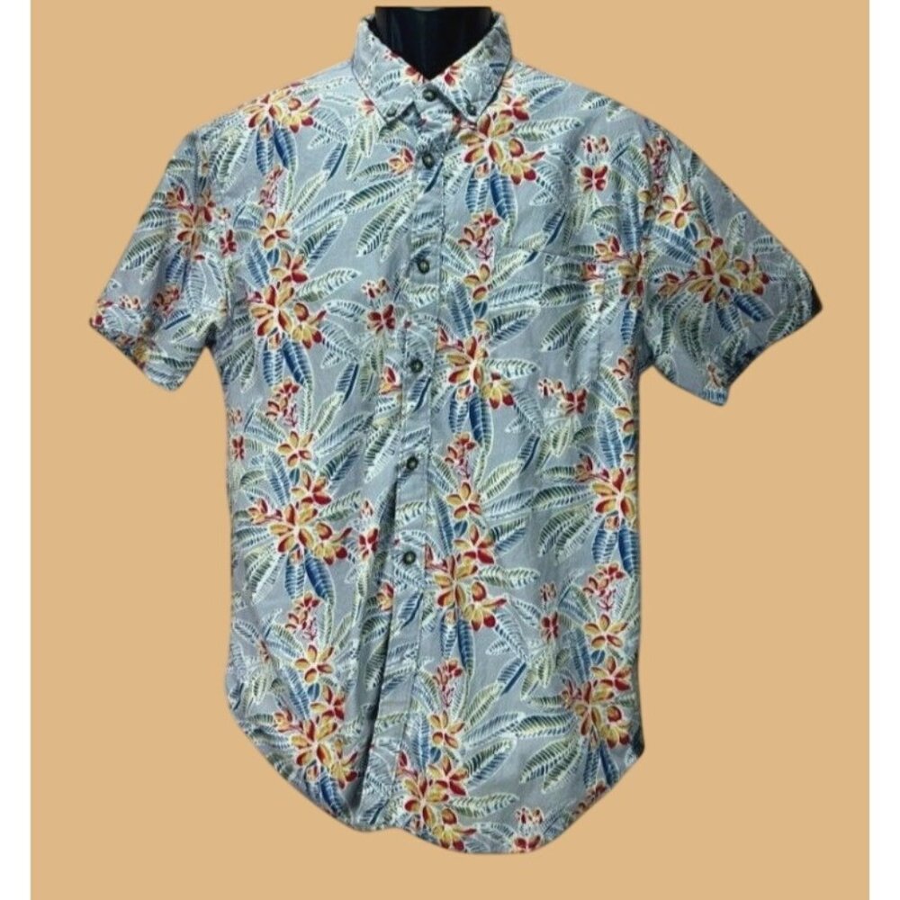 MBX Boys Slim Fit Tropical Shirt Large
